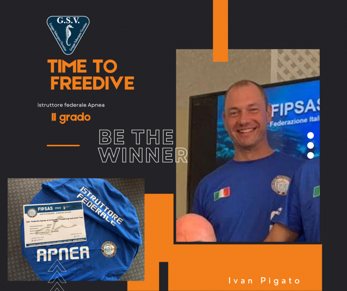 apnea istruttore freediving 2°grado