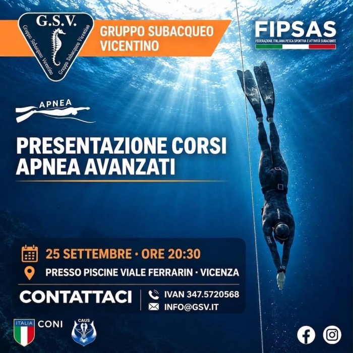 CORSO APNEA VICENZA